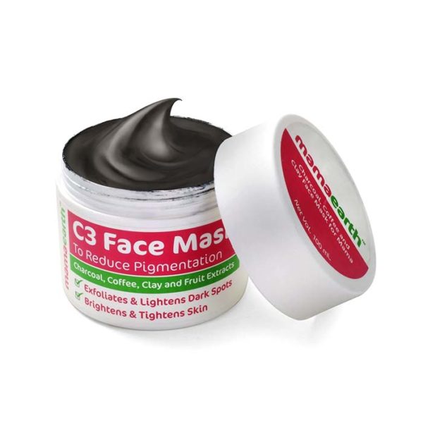 Mamaearth Charcoal, Coffee and Clay Face Mask, charcoal mask