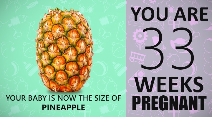 33 Weeks Pregnant Guide, baby size is 33 weeks, baby looks like in 33 weeks