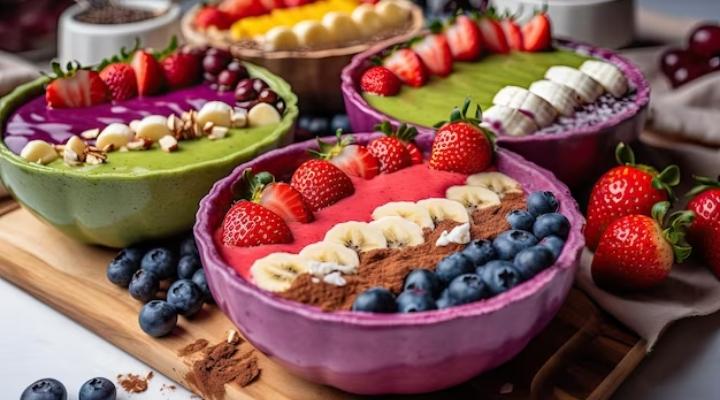 Healthy breakfast, High protein breakfast, 6 Recipes for Healthy and Tasty breakfast for kids, Smoothie bowl